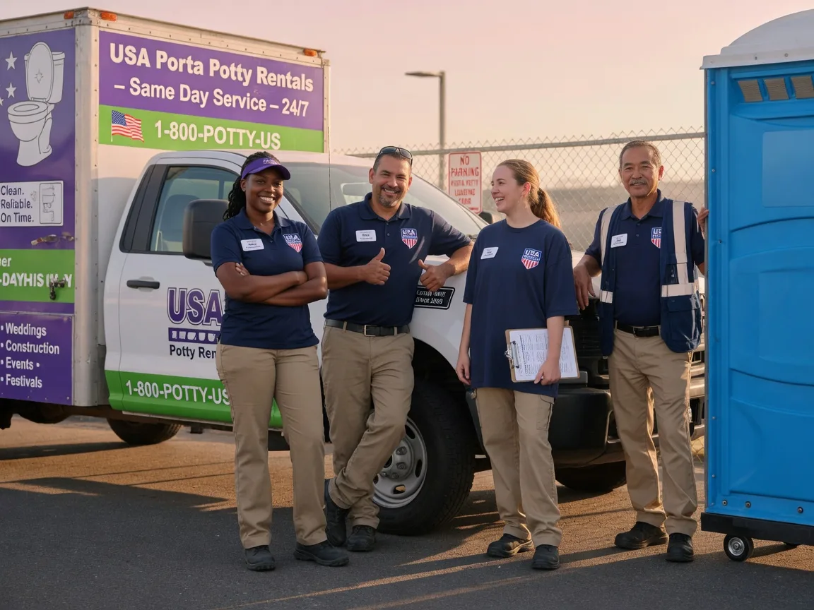 Porta Potty Rental company in Tobyhanna, PA